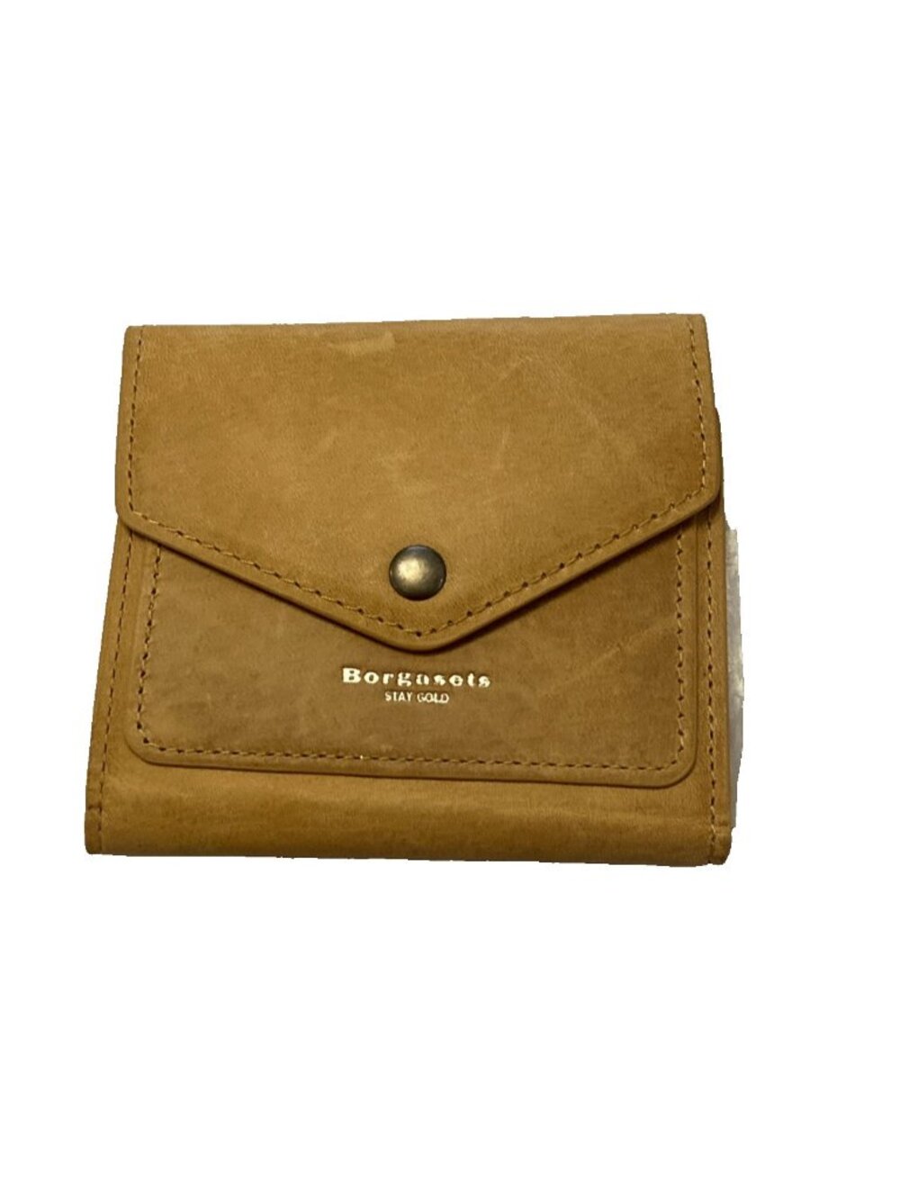 Womens Small Wallet Leather RFID Blocking Card Holder Organizer Oil wax Brown